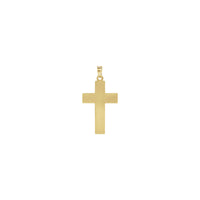 Rosary Cross Pendant (14K) back - Popular Jewelry - New York