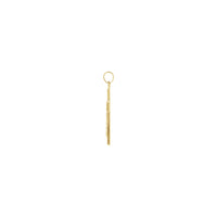 ਰੋਜ਼ਰੀ ਕਰਾਸ ਪੈਂਡੈਂਟ (14K) ਸਾਈਡ - Popular Jewelry - ਨ੍ਯੂ ਯੋਕ