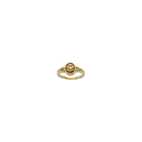 Sacred Heart of Jesus Ring (14K) front - Popular Jewelry - ញូវយ៉ក