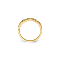 Slim Greek Key Cut-Out Ring (14K) setting - Popular Jewelry - Eboracum Novum