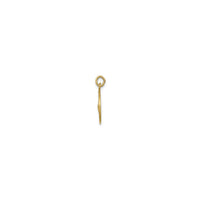 Solid Saint George Medal Pendant (14K)