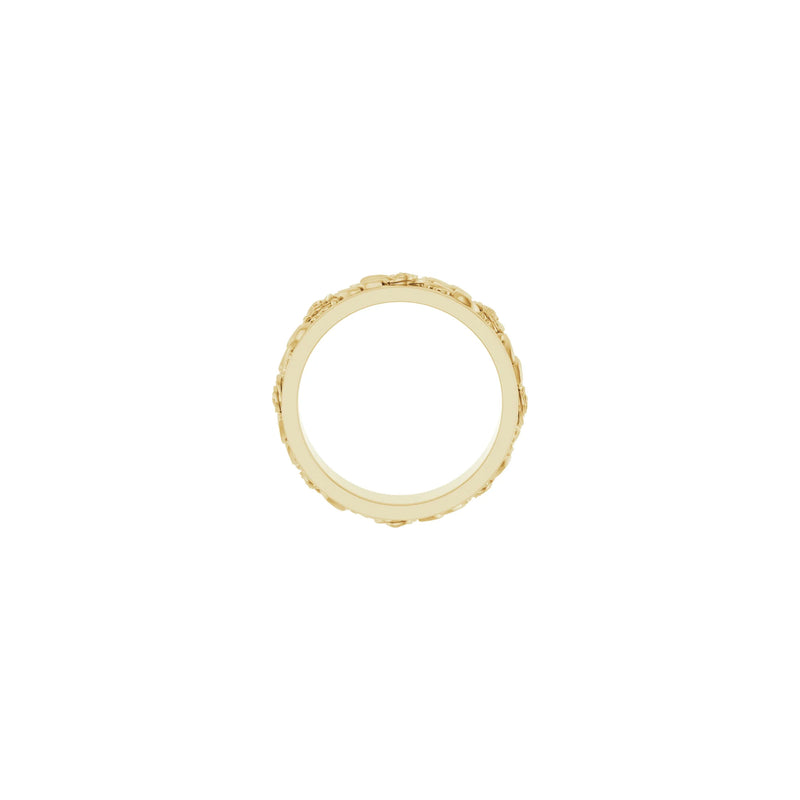 Spring Rose Eternity Ring (14K) setting - Popular Jewelry - New York