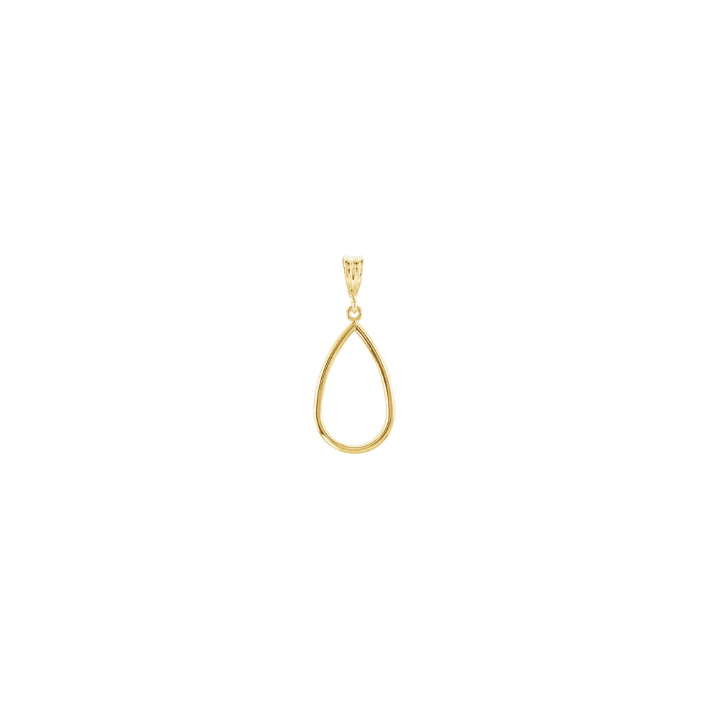 Teardrop Outline Pendant