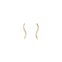 Viļņaini ausu kāpēji (14 K) priekšā — Popular Jewelry - Ņujorka