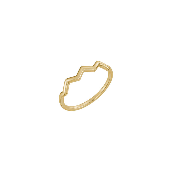 Zig Zag Stackable Ring (14K) main - Popular Jewelry - New York
