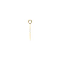 'I Would Be Lost Without You' Compass Pendant (14K)