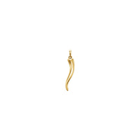 Solid Gold Italian Horn Pendant (18K)
