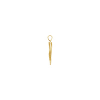 Solid Gold Italian Horn Pendant (18K)