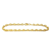Puffy Mariner Link Bracelet (14K)