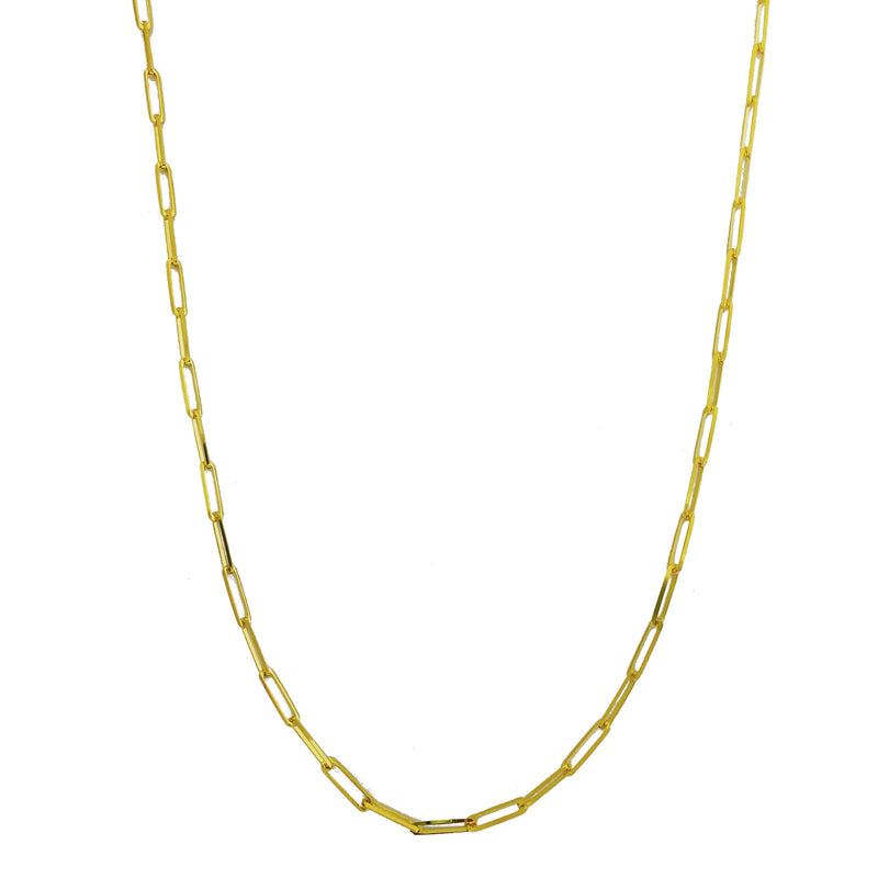 Paper Clip Chain (18K)