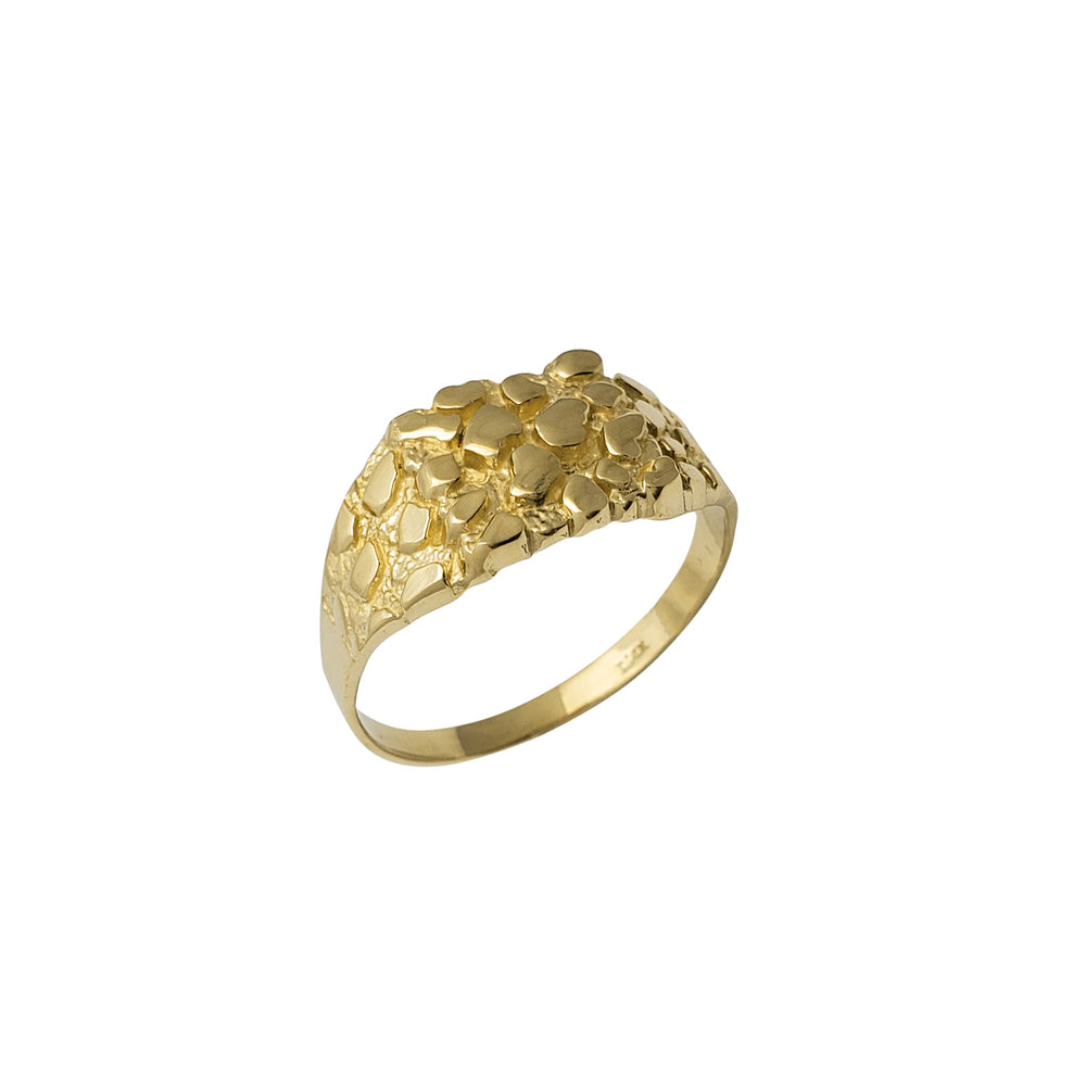 Textured Nugget Ring (14K)
