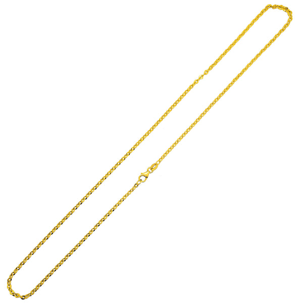 Flat Cable Chain (14K)