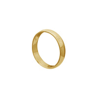 [3.1 MM]Glossy Wedding Band Ring (14K)