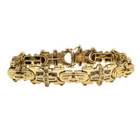 Diamond Vintage Men's Bracelet (14K).