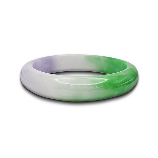 [12.3 mm] Jade Bangle Bracelet