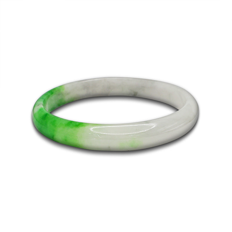 [11.2 mm] Jade Bangle Bracelet
