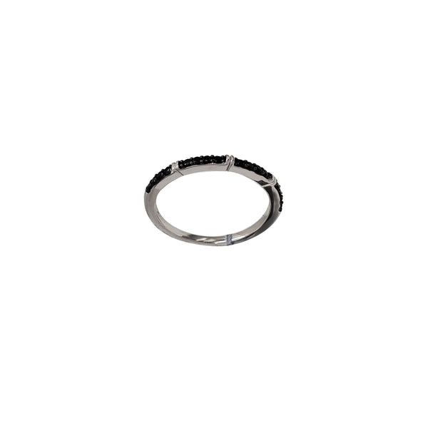 Black Onyx Ring (Silver)