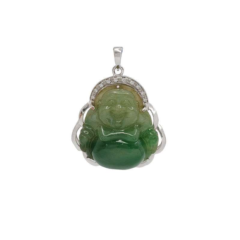 Diamond Jade Buddha (18K)