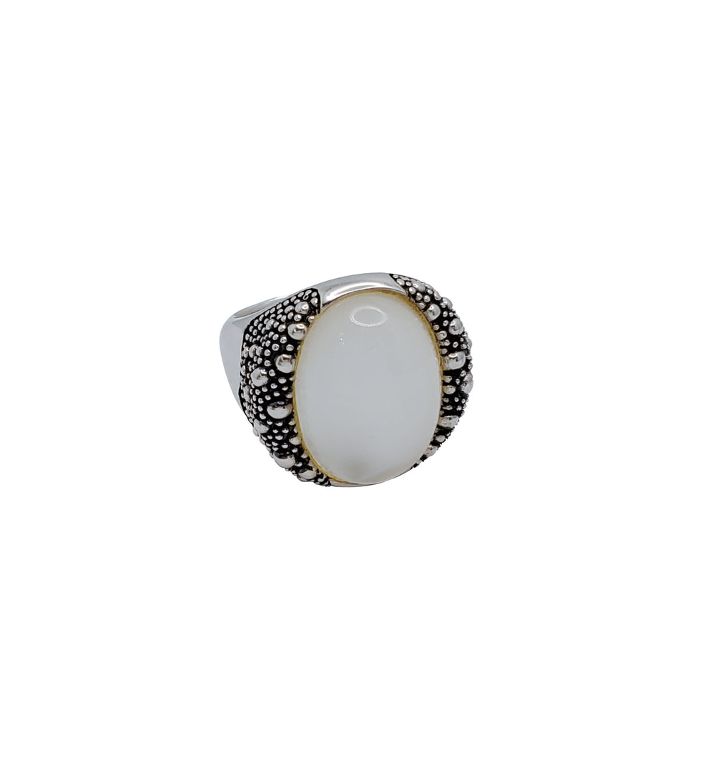 Moonstone Ring (Silver)
