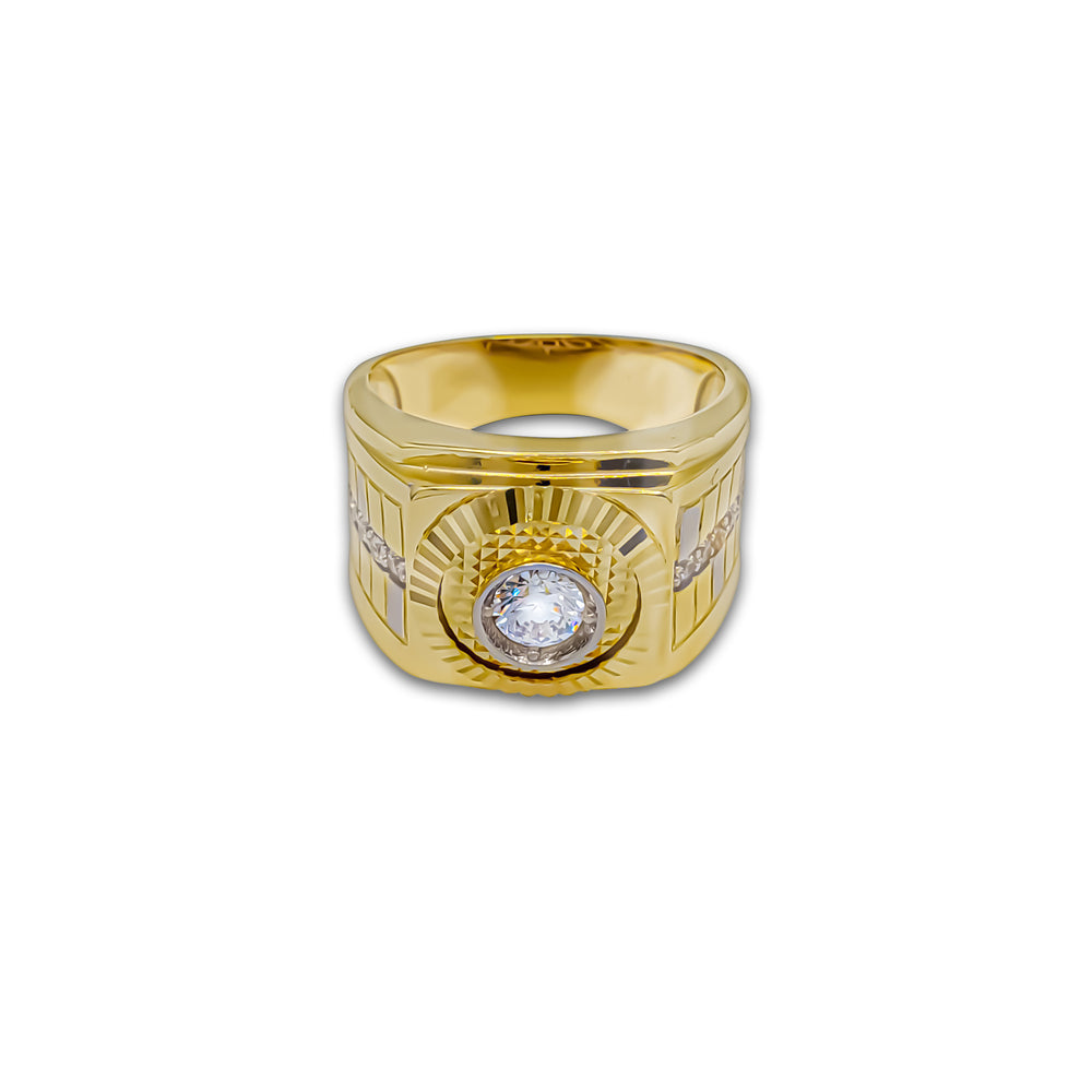Yellow Men Ring (Silver)