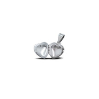 Miniature Heart Locker Pendant (Silver)