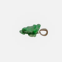 Frog Jade Pendant (14K)