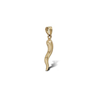 Solid Italian Horn Pendant (14K)