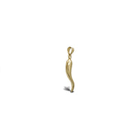Solid Italian Horn Pendant (14K)
