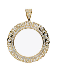 Gold Frame for Coin Pendant (14K)