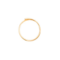 Open Bypass Ring 18K