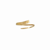 Open Bypass Ring 18K