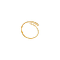 Open Bypass Ring 18K