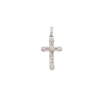 Cross CZ Pendant (Silver)