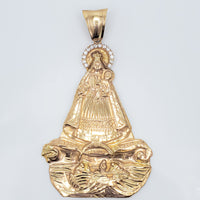 Our Lady of Charity "Caridad de Cobre" Pendant (14K)