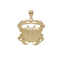 Crab Pendant 14k