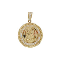 Zirconia Saint Barbara Pendant (14K)