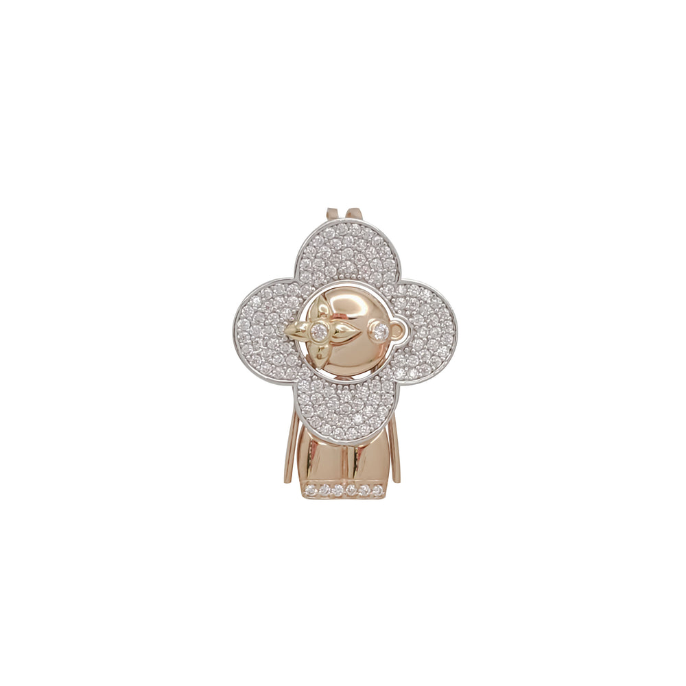 Flower Fancy Pendant （14K）