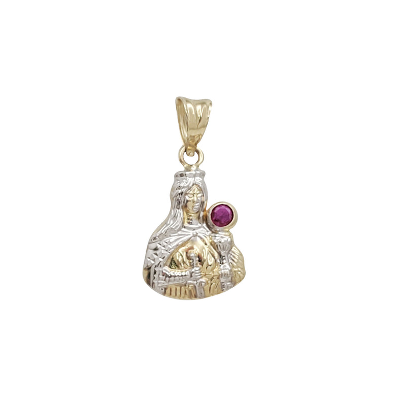 Saint Barbara Pendant (14K)
