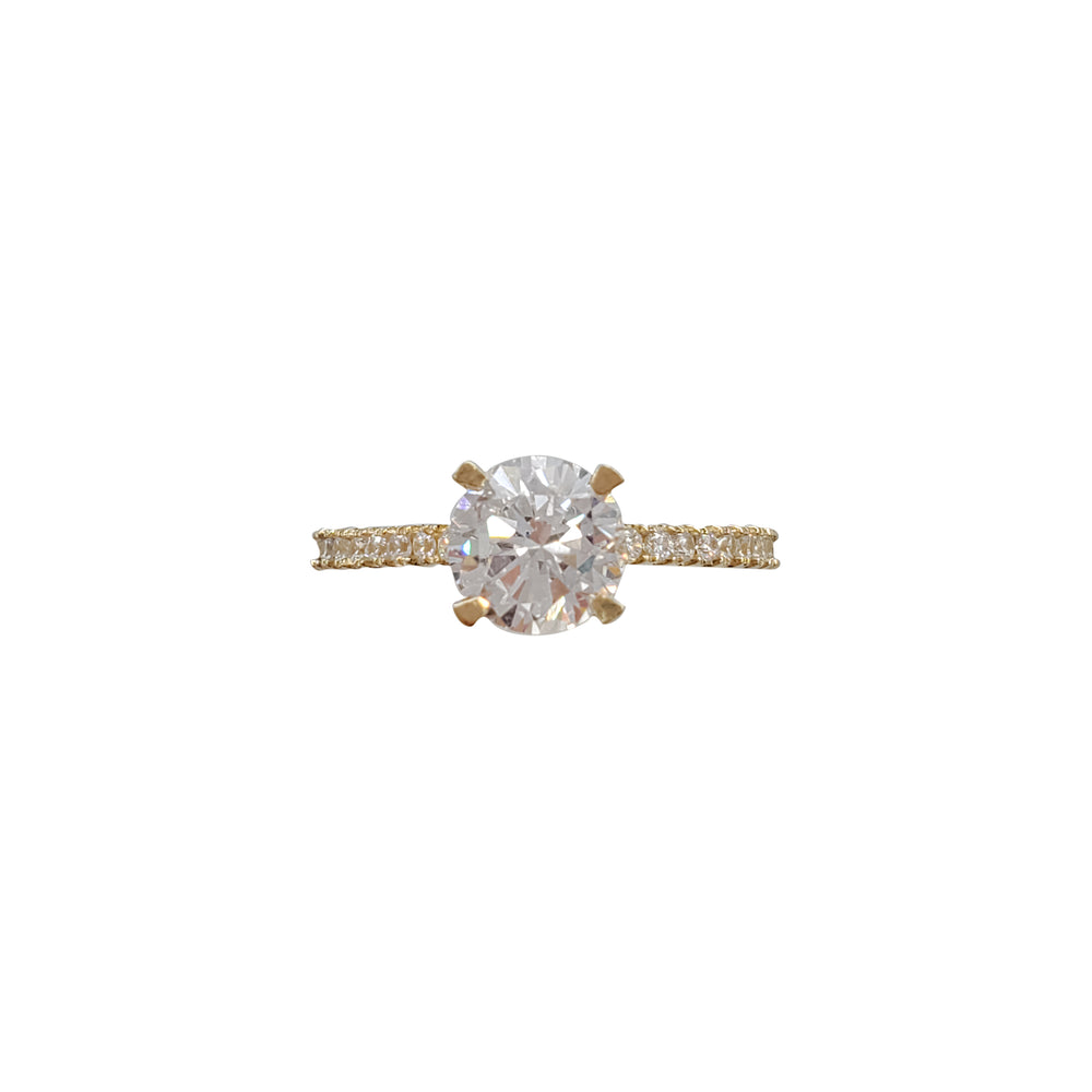 Iced-Out CZ Ring (14K)