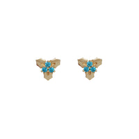 Zirconia Blooming Flower (14K)