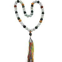 Nefritový modlitebný korálkový náhrdelník