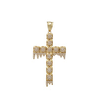 Zirconia Cross Pendant (14K)