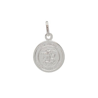 Saint Miguel Round Pendant (Silver)