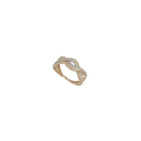 Twist CZ Ring (14K)