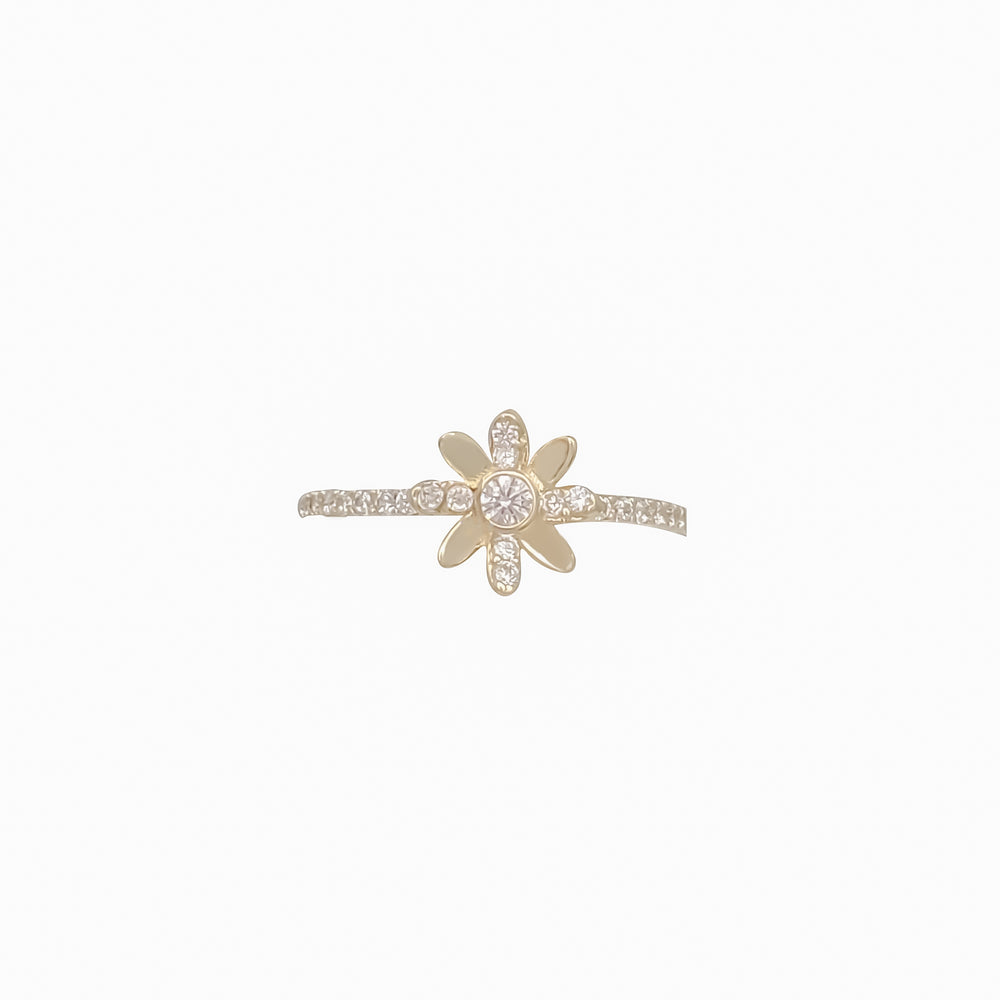 Zirconia Fancy  Ring (14K)