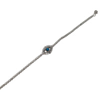 Diamond Evil Eye Bracelet (14K)
