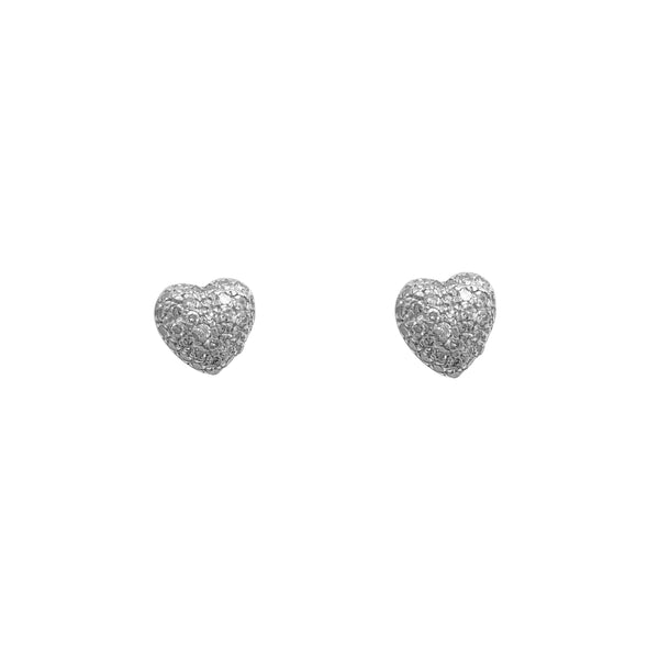 Diamond Heart Earring (14K)