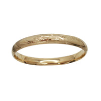 Diamond-Cut Bangle Bracelet (14K).