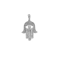 Diamond Hamsa Pendant (10K)
