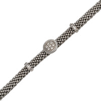 Zirconia Fancy Bracelet (Silver)